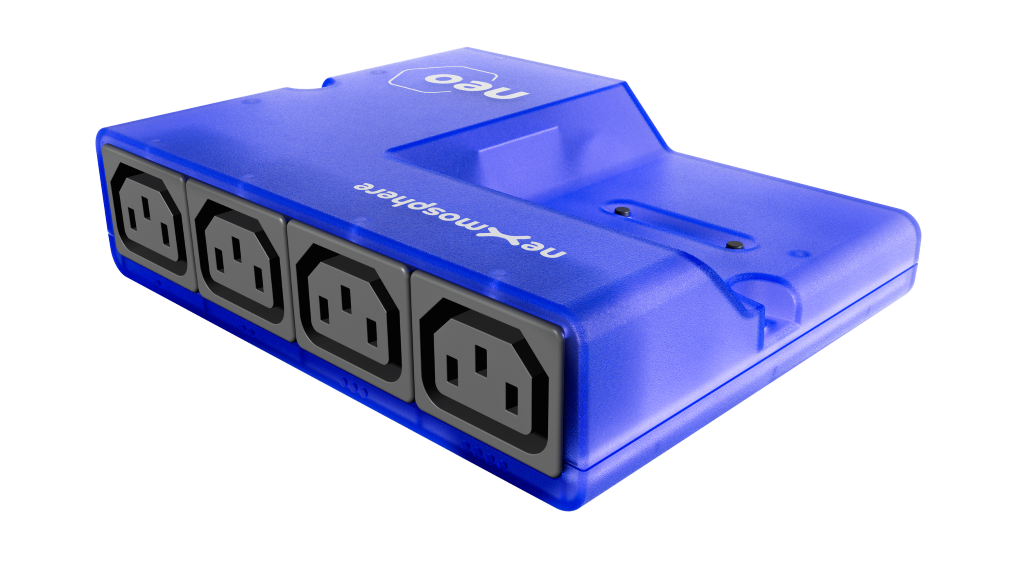 Nexmosphere Netzwerksteckdose 4 Port Switching Metering/ 4x X-Talk NEO640